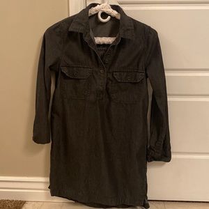 Dark denim mini dress